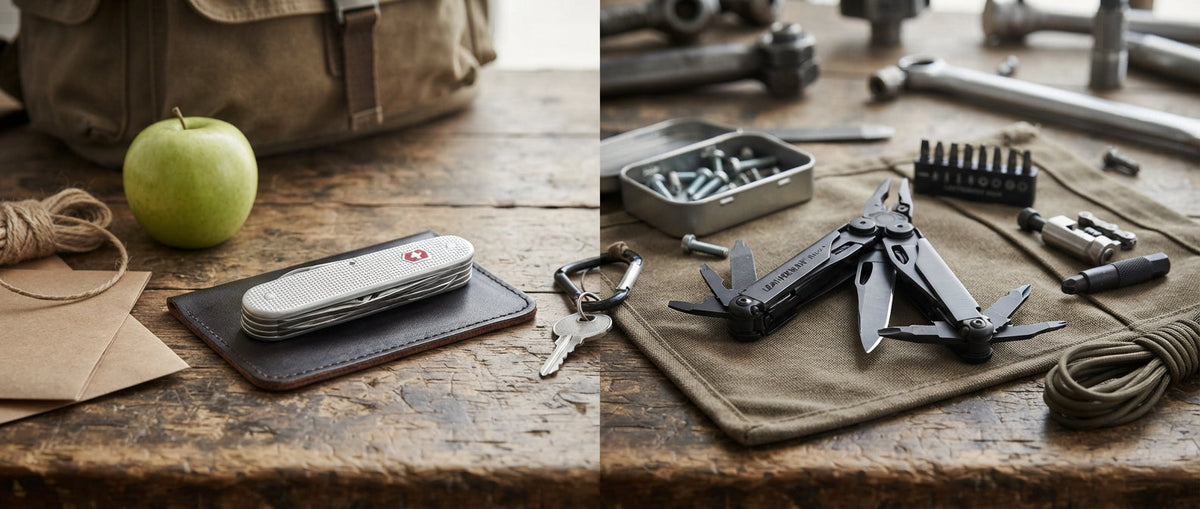 Multitool vs. Zakmes: Welke tool past het beste bij jouw levensstijl?