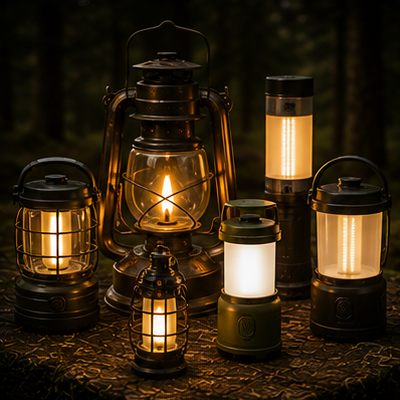 Campinglampen & Lantaarns