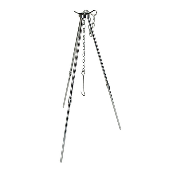 Mil-Tec Kookdriepoot - Vertselbaar tot 84 cm