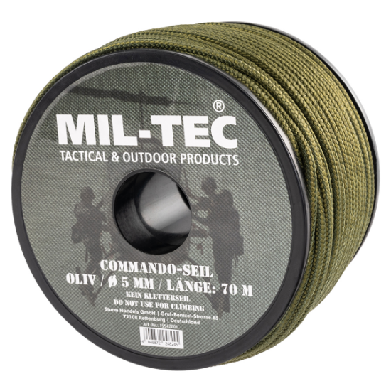 Mil-Tec Commando 70 m x 5 mm Touw