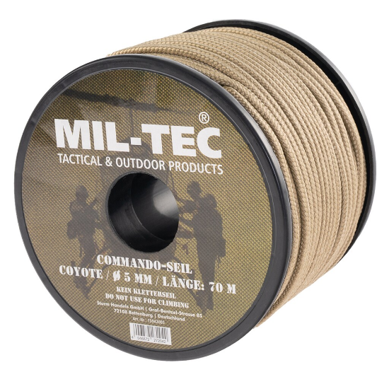 Mil-Tec Commando 70 m x 5 mm Touw