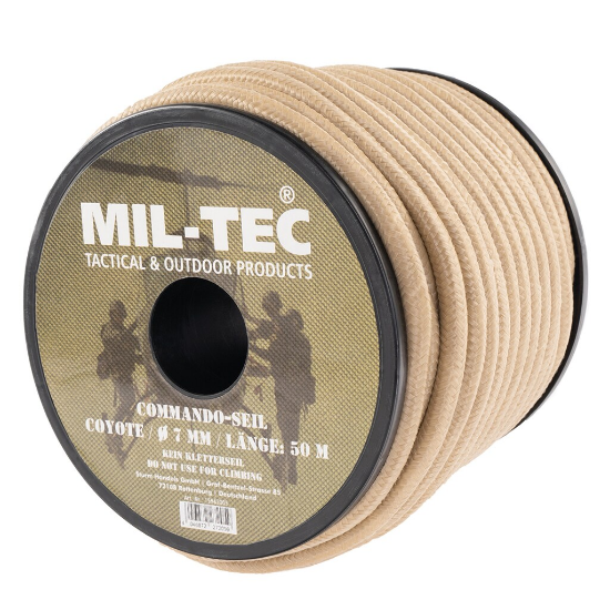 Mil-Tec Commando 50 m x 7 mm Touw