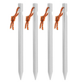 Badger Outdoor Aluminium Tentharingen - 4 Stuks