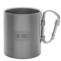 M-Tac RVS Thermobeker met Karabijnhaak - 280 ml