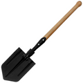 MFH NVA Inklapbare Schep met Houten Steel