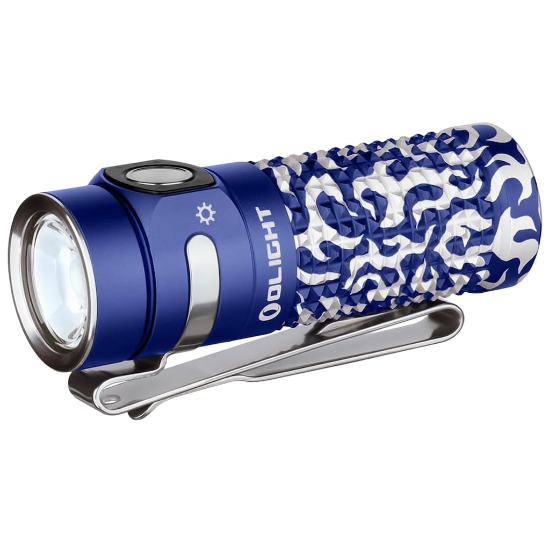 Olight Baton 4 Oplaadbare Zaklamp - Blue Phantom - 1300 Lumen
