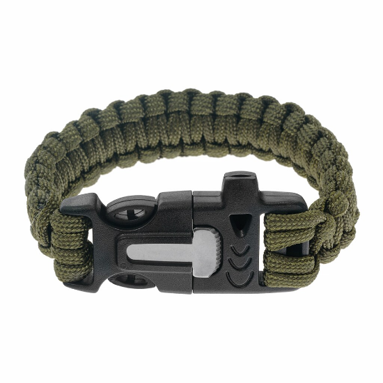 Badger Outdoor Paracord Armband met Vuurstarter