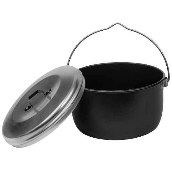 Trangia Billy 4,5 l reispan met hoge deksel - zwart