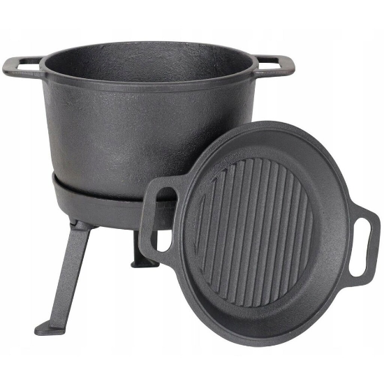 Rossner Gietijzeren Kookset 3-in-1 8 L