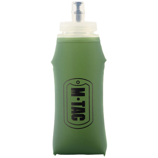 M-Tac Softflask 500 ml Roll-Up Fles - Olijfgroen