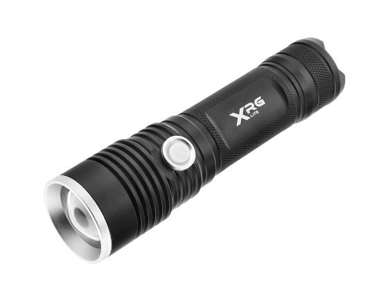XRG RX80 XP-L Oplaadbare Zaklamp - Zwart - 800 Lumen