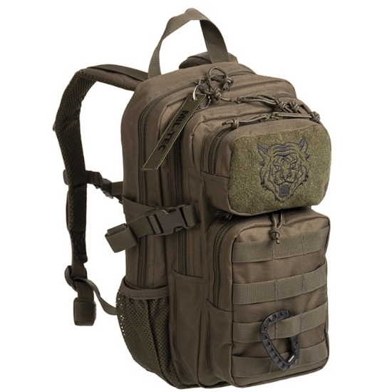 Mil-Tec Assault Kinderrugzak - 14 L - Olijfgroen