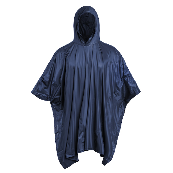 Mil-Tec PVC Poncho - Donkerblauw