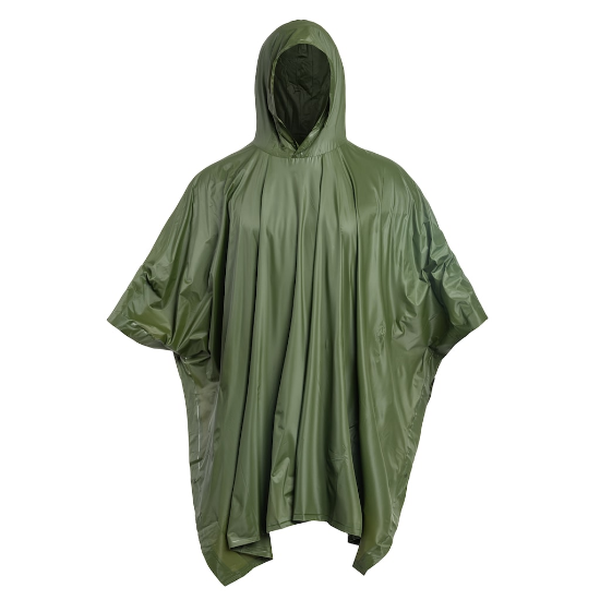 Mil-Tec PVC Poncho - Olijfgroen