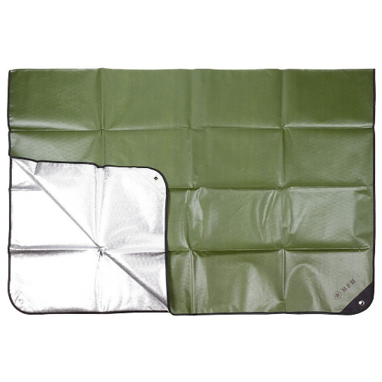 MFH Noodzeil Thermische Deken 210 x 150 cm - Groen