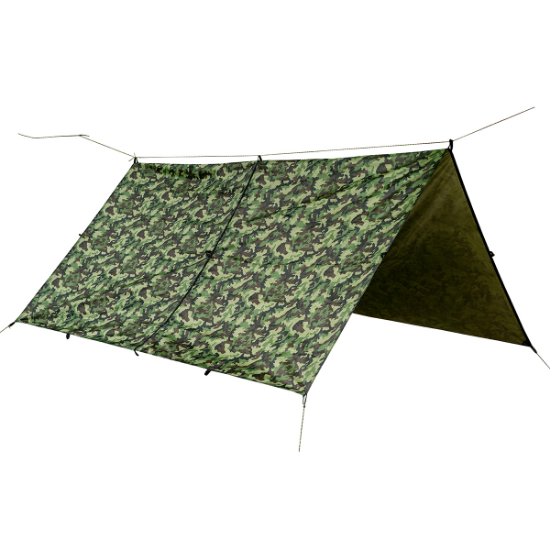 Bushmen Thermo Tarp met Thermische Isolatie 300 x 300 CM - Camouflage