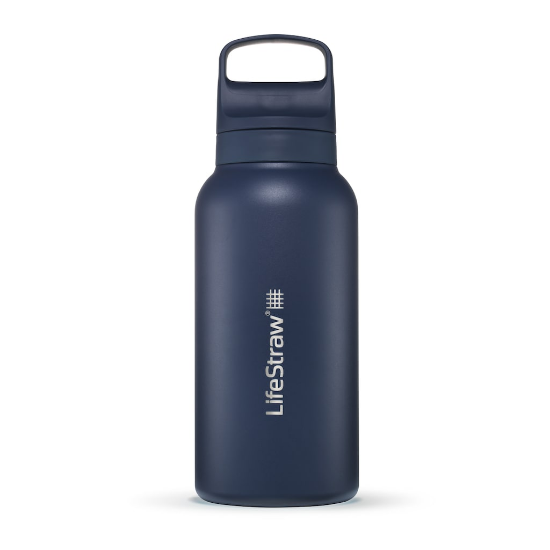 LifeStraw Go 2.0 roestvrijstalen filterfles 1 liter - Aegan Sea