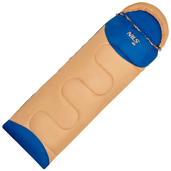 Nils Camp Junior Slaapzak 150 x 60 cm - Oranje