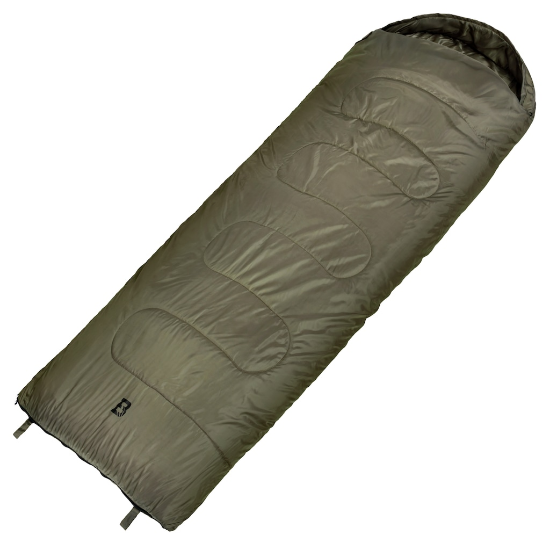 Badger Outdoor TacPak Slaapzak 220 x 75 cm - Rechts - Olijfgroen