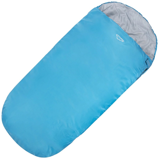 Highlander Outdoor Sleephaven Junior Slaapzak 170 x 80 cm - Azuurblauw