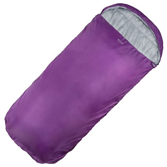 Highlander Outdoor Sleephaven Slaapzak 230 x 100 cm - Paars