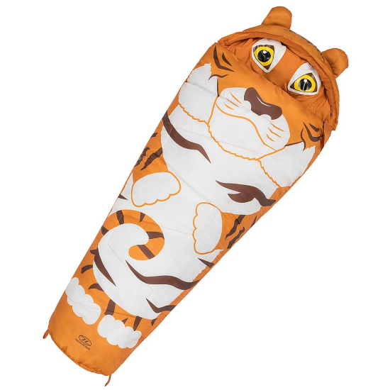 Highlander Outdoor Creature Kids Tiger 300 Slaapzak 170 x 70 cm - Oranje