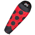 Highlander Outdoor Creature Kids Ladybird 300 Slaapzak 170 x 70 cm - Rood