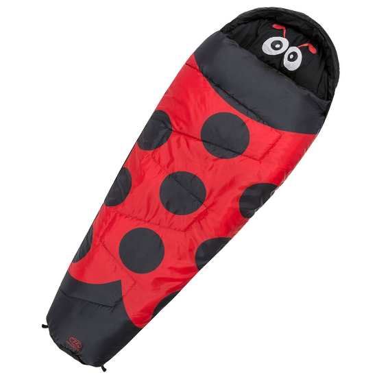 Highlander Outdoor Creature Kids Ladybird 300 Slaapzak 170 x 70 cm - Rood