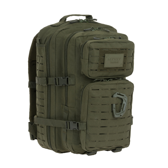 Brytzky Tactische Laser Cut Rugzak - 36 L - Olijfgroen