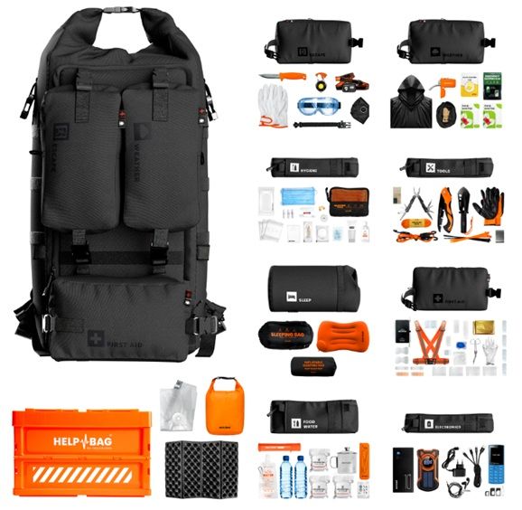 Help Bag Max Pro 5.0 Evacuatierugzak - Zwart