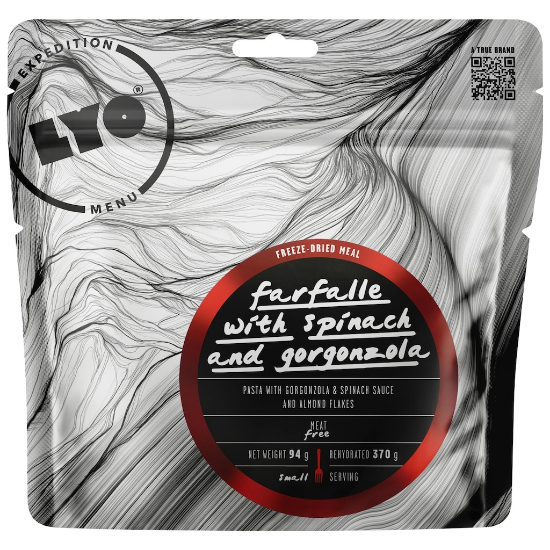 LYOFOOD Farfalle met Spinazie en Gorgonzola 94 g/413 kcal