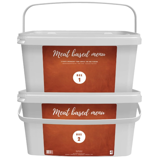 LYOFOOD 10-daags gevriesdroogd voedselpakket - Vlees