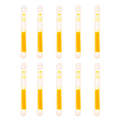 Mil-Tec mini chemische lichtstaafjes - Geel - Set van 10 glowsticks 4 cm