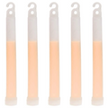 Badger Outdoor chemische lichtstaafjes - Wit - Set van 5 glowsticks 15 cm