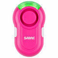 Sabre Red clip-on LED persoonlijk alarm - Roze