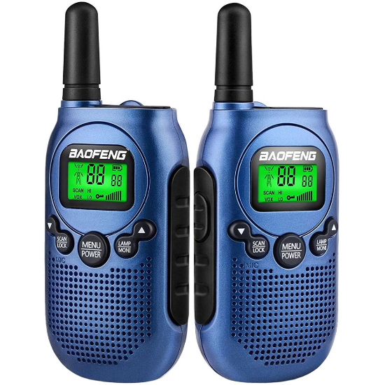 Baofeng BF-T6 PMR Portofoonset - Blauw - 2 stuks