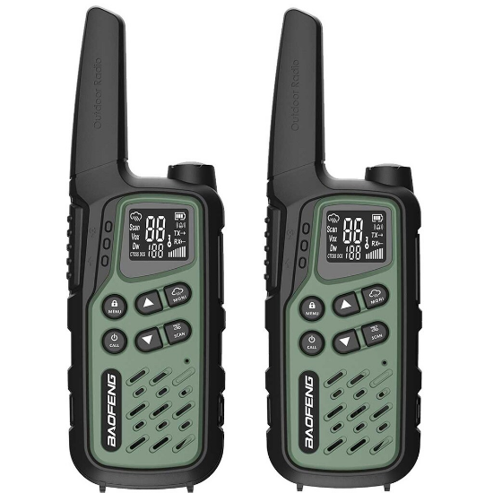 Baofeng BF-T25E PMR portofoonset - Groen - 2 stuks