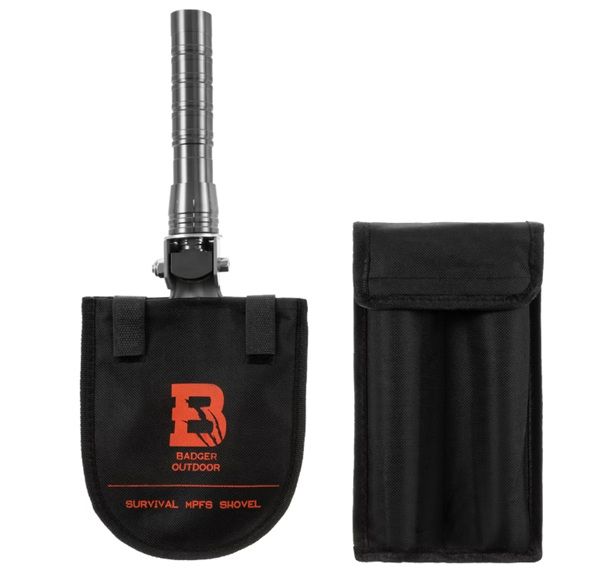 Badger Outdoor Multifunctionele Opvouwbare Survivalschep