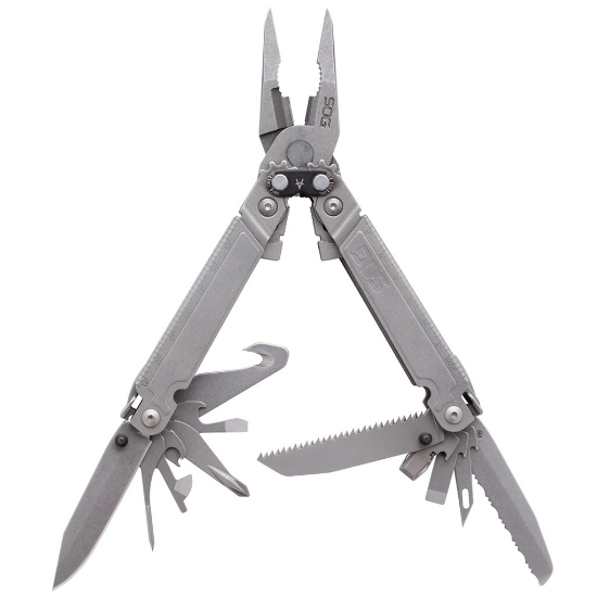SOG PowerAccess Assist Multitool - Stonewash