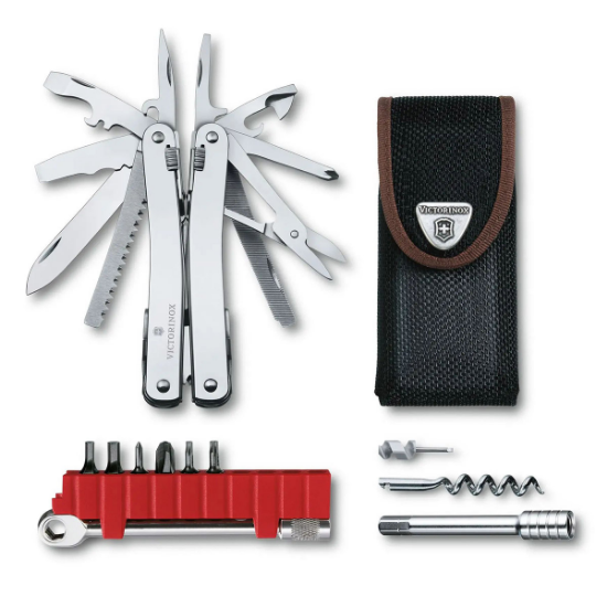 Victorinox Swisstool Spirit X Plus Multitool Met Ratel - Nylon Etui