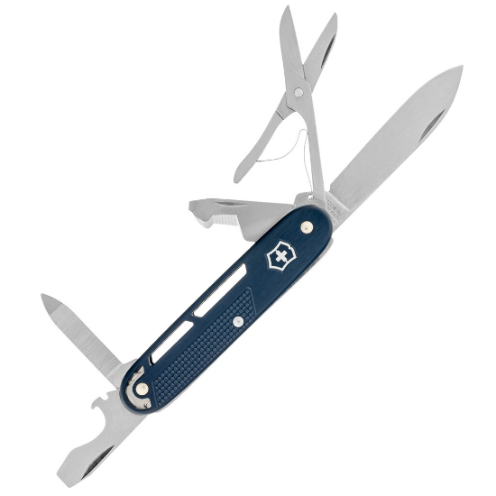 Victorinox Alox Refined Synergy X Zakmes - Blauw