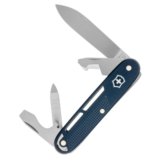 Victorinox Alox Refined Synergy Zakmes - Blauw