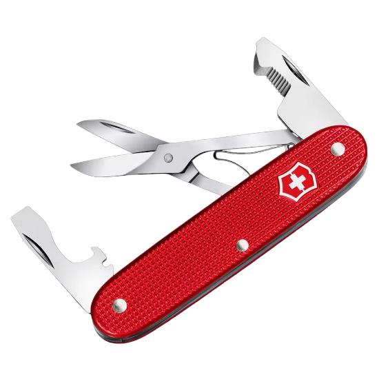 Victorinox Companion Slim Alox Zakmes - Rood