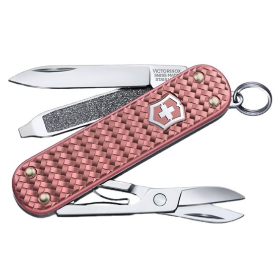 Victorinox Classic Precious Alox Zakmes - Gentle Rose
