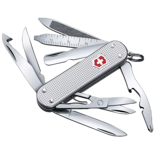 Victorinox Mini Champ Alox Zakmes - Grijs