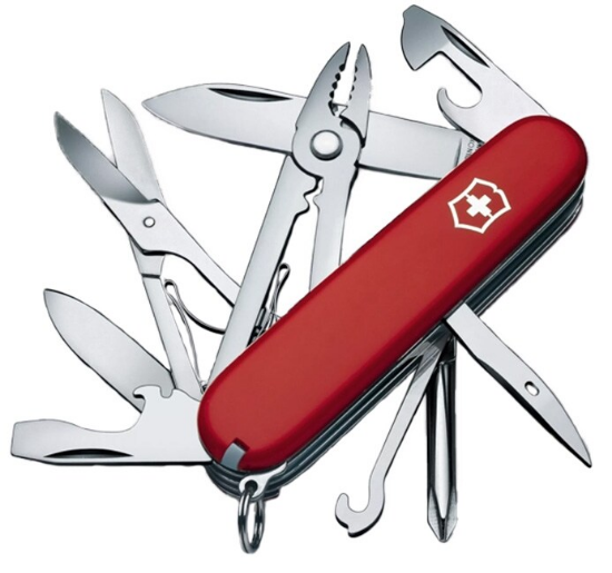 Victorinox Deluxe Tinker Zakmes - Rood