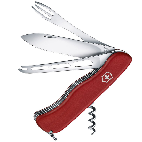 Victorinox Cheese Master Zakmes - Rood