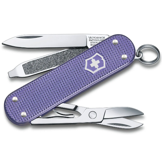 Victorinox Classic Alox Zakmes - Electric Lavender