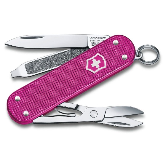 Victorinox Classic Alox Zakmes - Flamingo Party