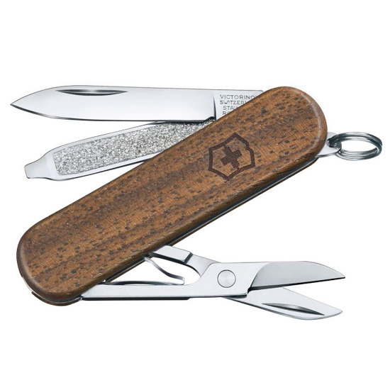 Victorinox Classic SD Zakmes - Hout